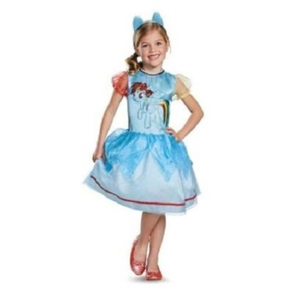 NWT Disguise My Little Pony Rainbow Dash 2pc Halloween Cosplay Costume